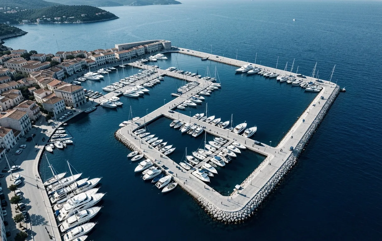 Split luka i Riva